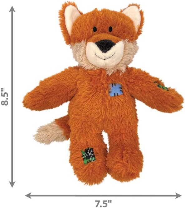KONG Wild Knots Fox Plush Toy (Small/Med)
