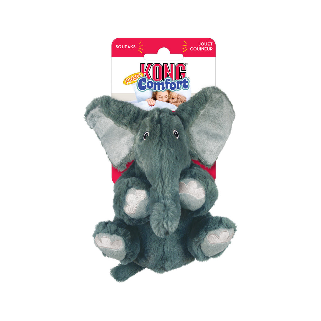 Kong Comfort Kiddos Elephant Squeaker Plush Toy