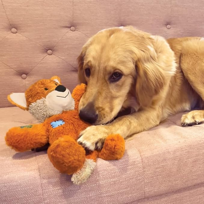 KONG Wild Knots Fox Plush Toy (Small/Med)