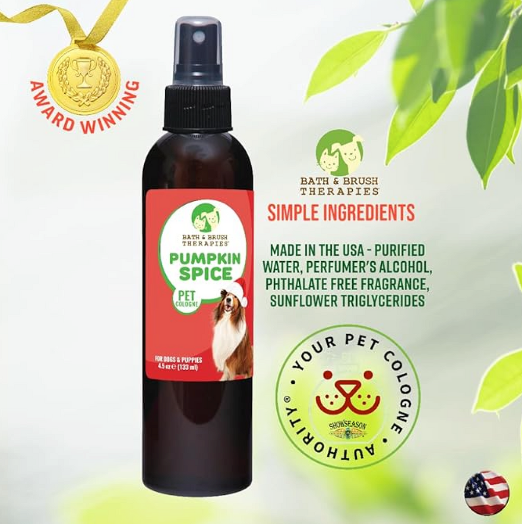 Showseason Bath & Brush Therapies® Pumpkin Spice Pet Cologne