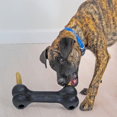 KONG - Natural Rubber Extreme Goodie Bone - Black