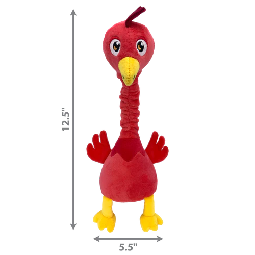 KONG Shakers Bobz Rooster Squeaker Toy