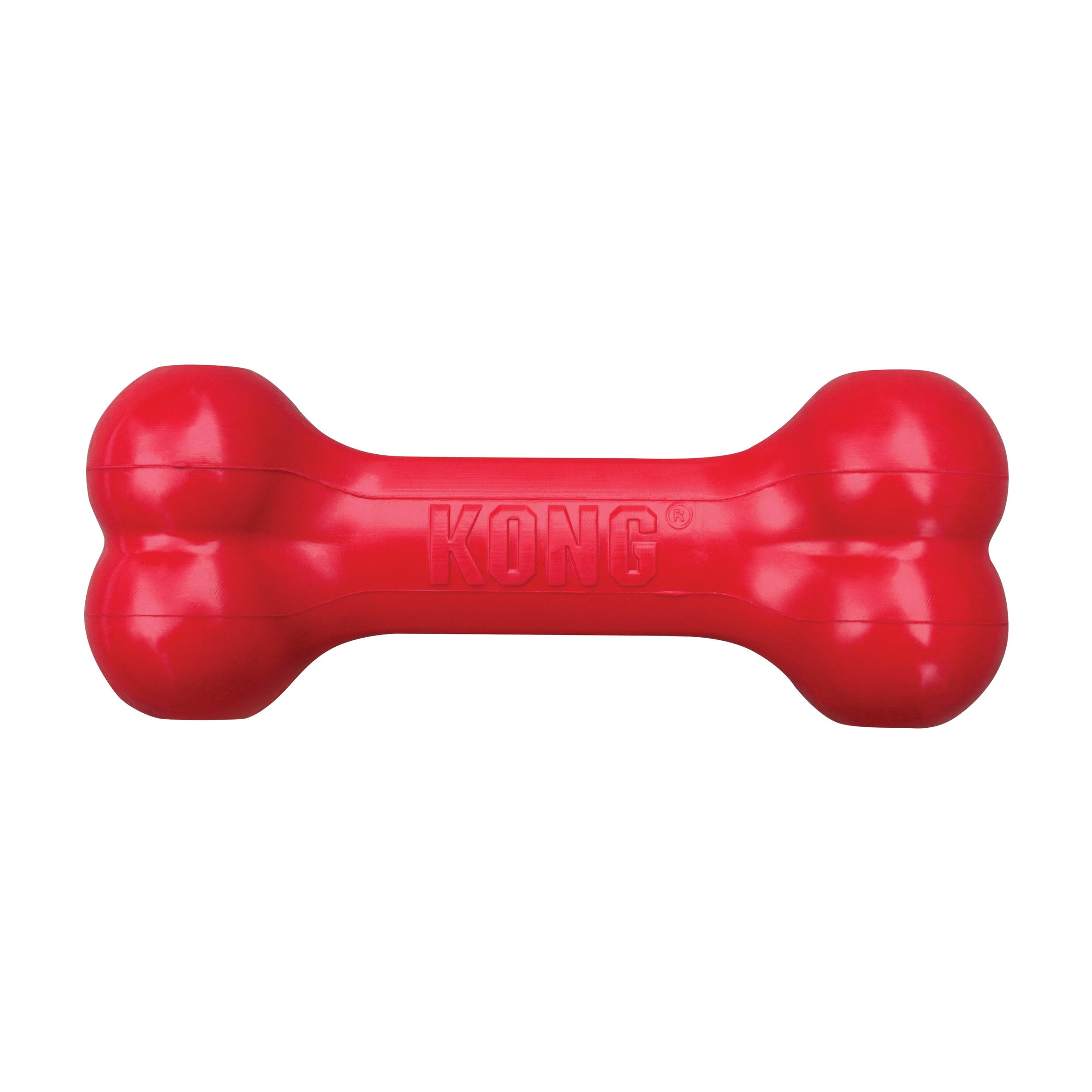 KONG Red Goodie Bone - Treat Stuffable Dog Chew Toy (CHOOSE SIZE)