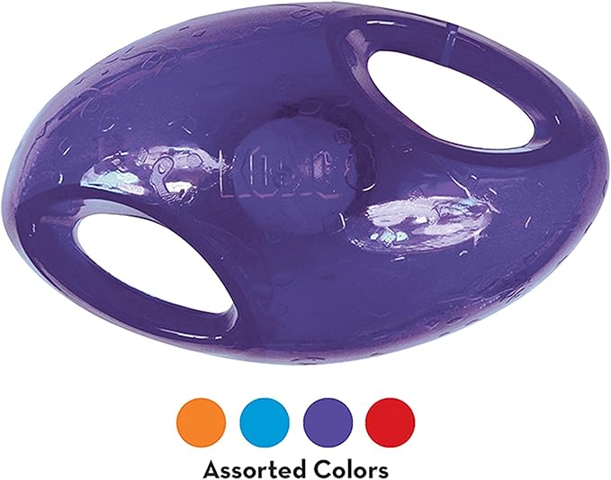 KONG Jumbler Football 7" - Interactive Dog Toy - Med/Lg