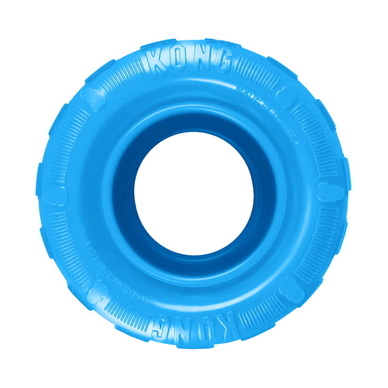 KONG Puppy Tires Super Durable Dog Fetch Chew Toy (CHOOSE SIZE AND COLOR)