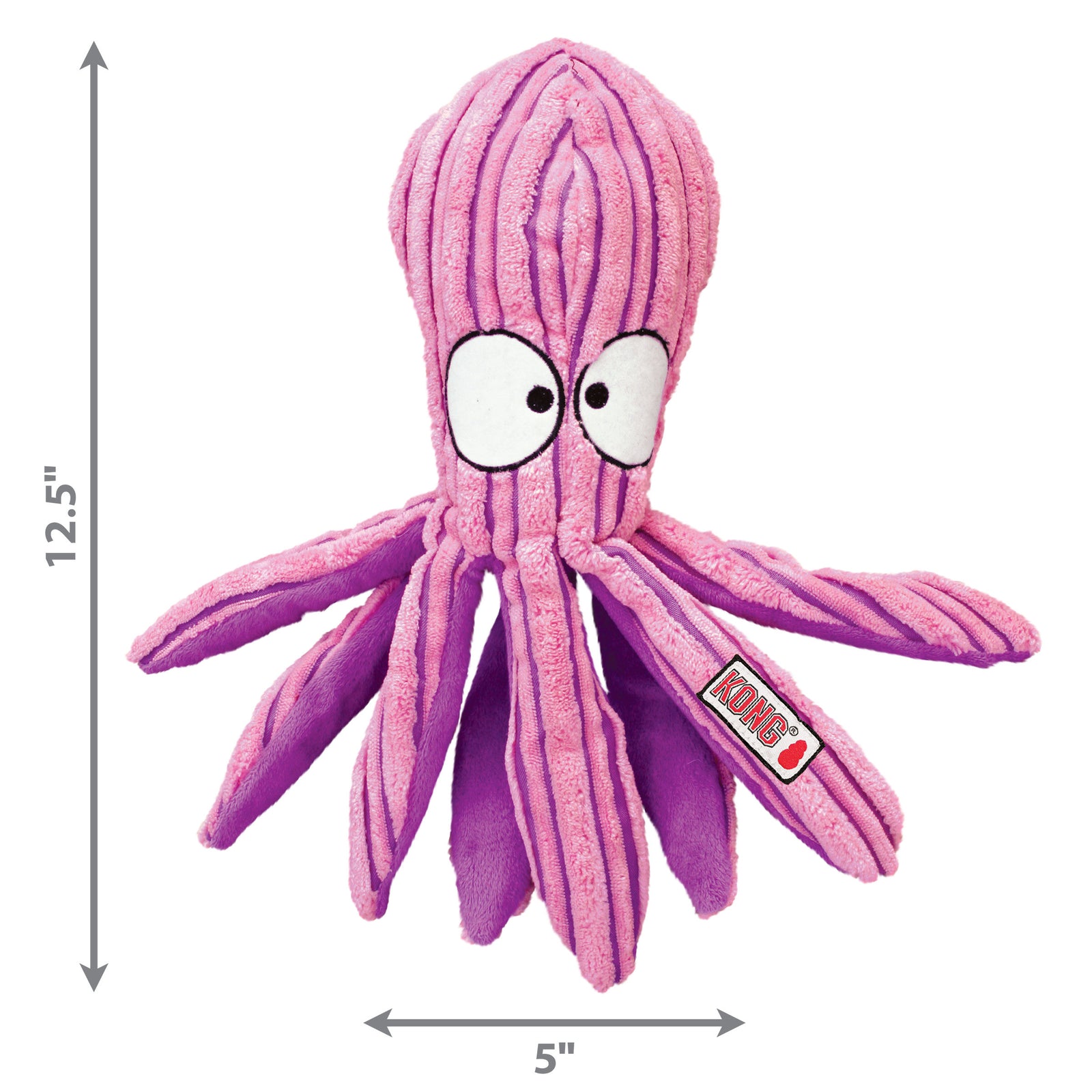KONG CUTESEAS OCTOPUS PLUSH TOY