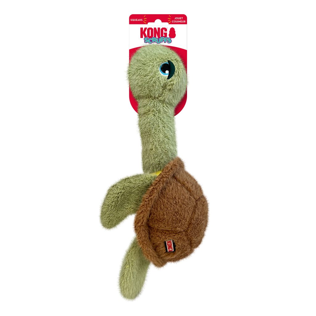 KONG Scruffs Turtle Toy