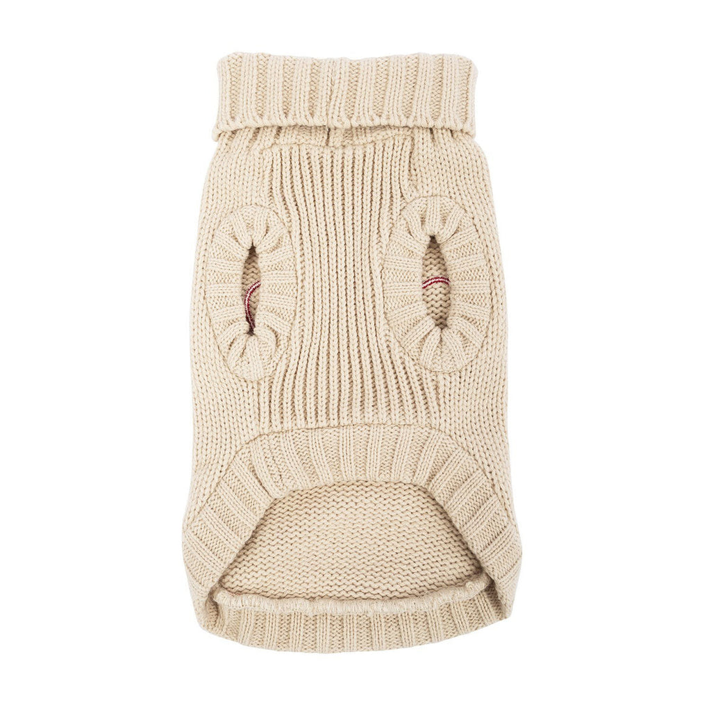 Christmas Paw-Print Sweater
