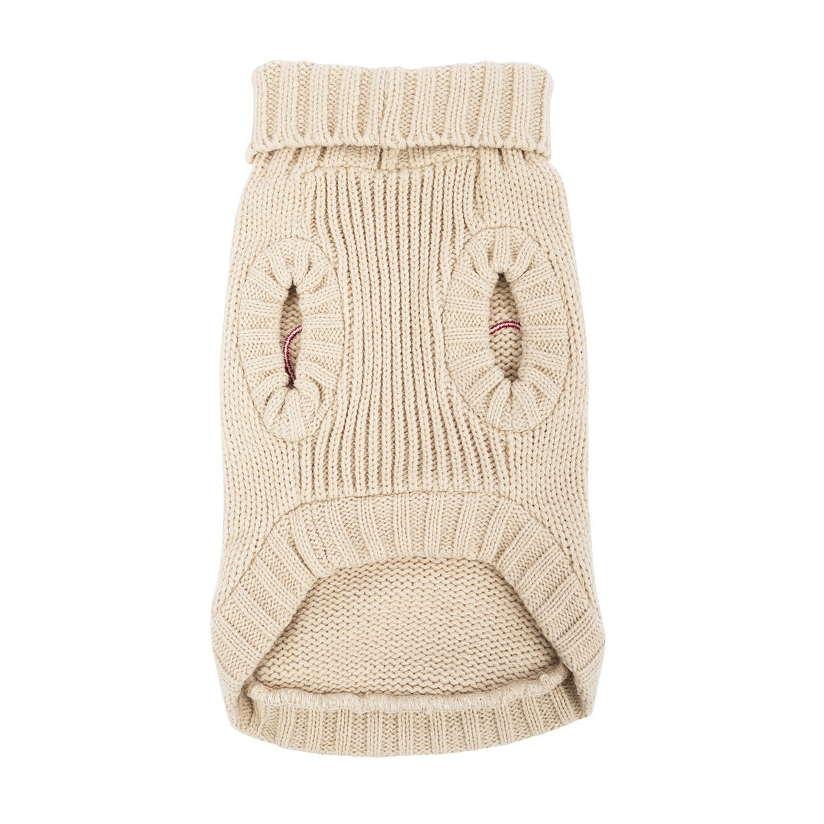 Christmas Paw-Print Sweater