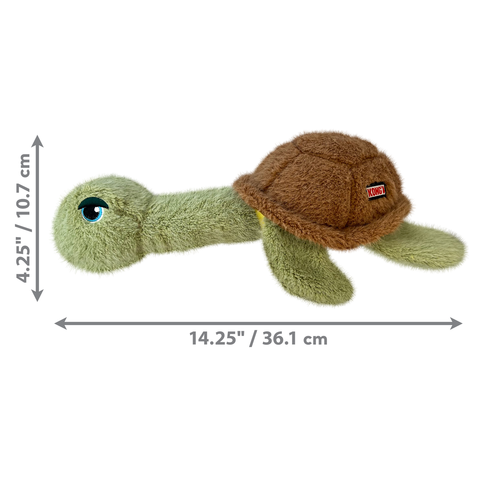 KONG Scruffs Turtle Toy