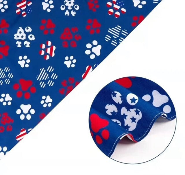 American USA Patriotic Flag Adjustable Bandanas