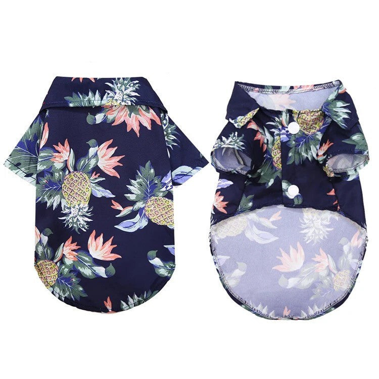 Hawaiian-style Floral Shirts