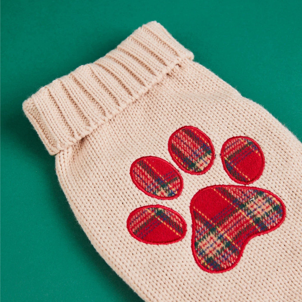 Harry Barker Paw Sprint Sweater + Quilted Harness Set - Medium