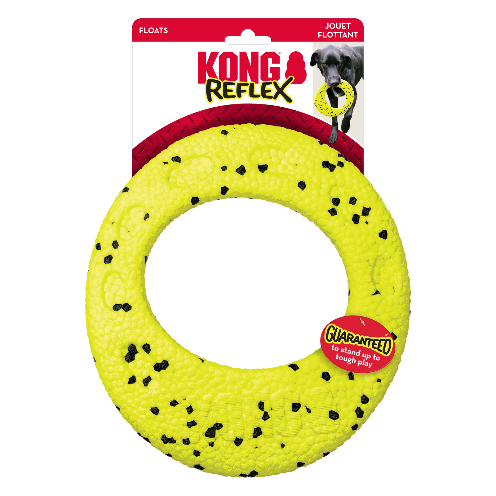 KONG® Reflex Flyer Floating Tough Flexible Toy