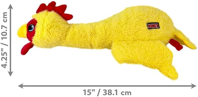 KONG Scruffs Chicken Plush Toy