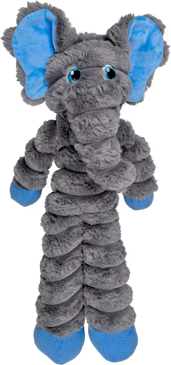 KONG Shakers Crumples Elephant Dog Squeaky Toy - X-Large 21.5"