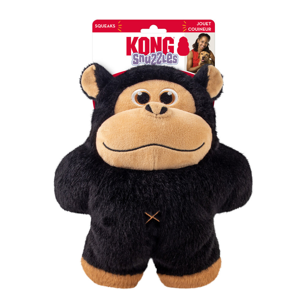 KONG Snuzzles Gorilla Oversized Squeaky Plushy Dog Toy - XL 11"