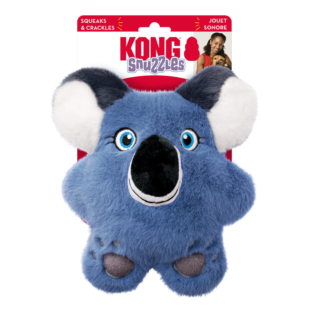 KONG Snuzzles Koala Squeaky Super Soft Dog Toy - Medium 8.75"