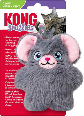 KONG Snuzzles Mouse Cat 4" Crackling Catnip Toy