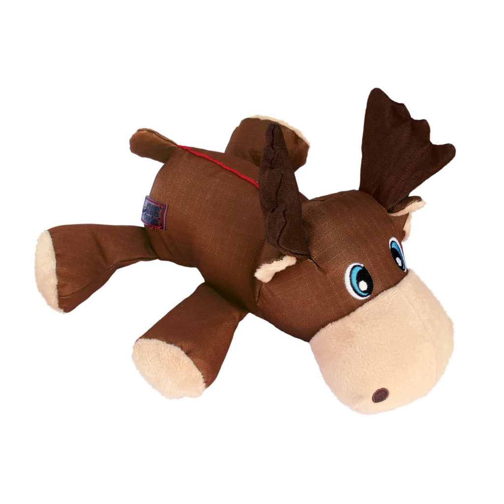 KONG Cozie Ultra Max Moose Squeaky Ultra Durable Dog Toy - Medium 7.75"